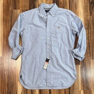 NWT Men's Light Blue Classic Fit Polo Shirt